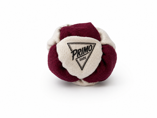 Maroon & White Sack